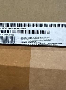 6AV6646--0AB21-2AX0未拆封询价