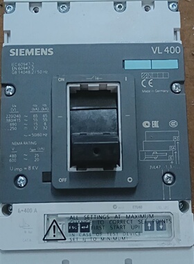 议价VL400塑壳断路器3L47401AA360AA议价