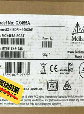 Mellanox CX455A EDR 100GB MCX4[浩蓉商户]