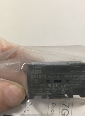 议价原装ABB隔离开关 辅助接触点 OA1G10  现货