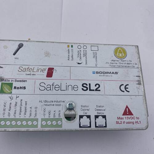 SODIMAS SAFELINE SL2 FOR HL1HL2 TELEPHONE PRINCIPAL Elevator