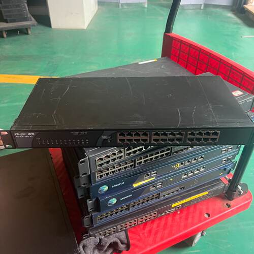 锐捷RG-ES124G V2 24口千兆交换机成色好，功能正-议价