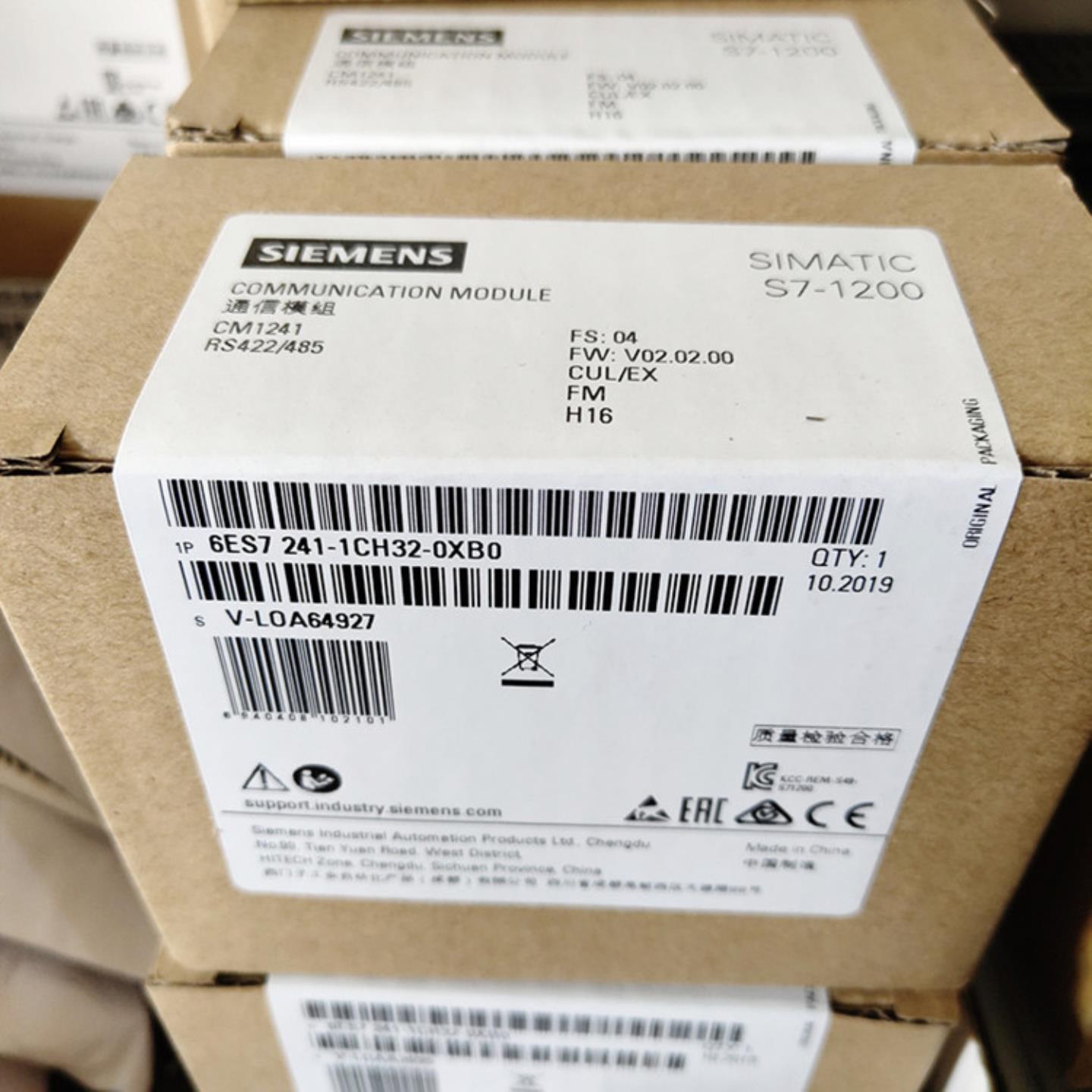 S7-1200 CM1241 RS485422 6ES7241 6ES7 241-1CH32-0XB0