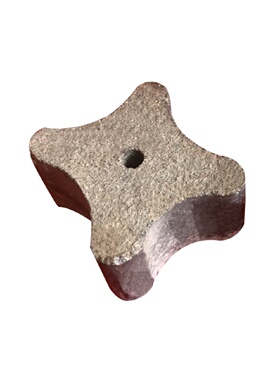 梅花形水泥垫块混凝土垫块钢筋保护层垫块22.533.545公分