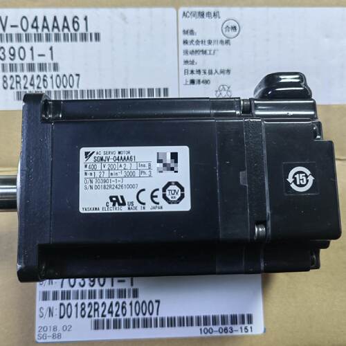 安川电机马达SGMJV-04AAA61，原装正品，质保一年