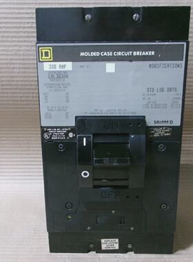 Square D LHL LHL36300 3 Pole 300 Amp 600V Gray Label Circuit