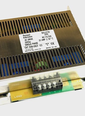 ROCKWELL AUTOMATION 2090UXLF123 SER A RFI FILTER 250VAC 23AM