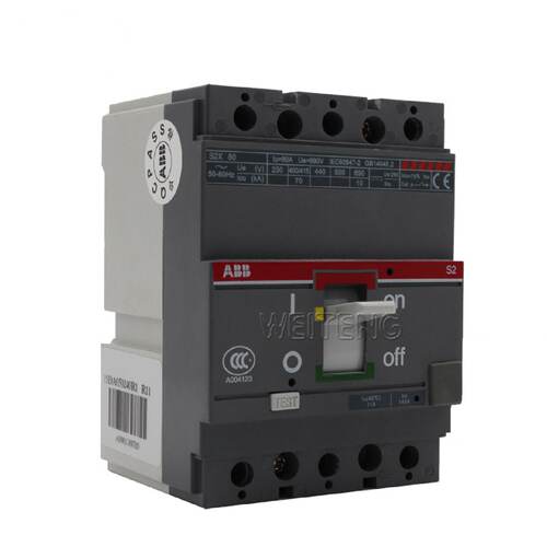 供应9年老店 ABB空气开关 S2X80 S2X100 电动机保护 Isomax塑壳断