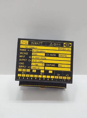 DEIF TAP210DG3 IN WATT TRANSDUCER 221495.10 0300600KW