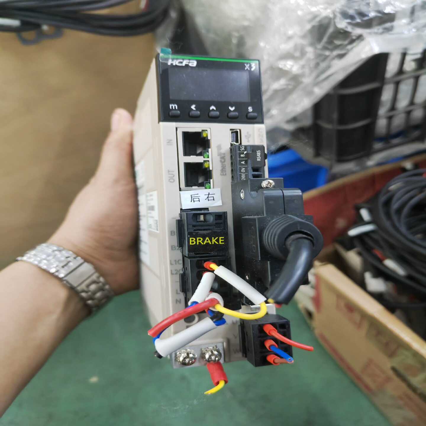 禾川400W总线型伺服电机，驱动：SV-X3EB040A-A询价