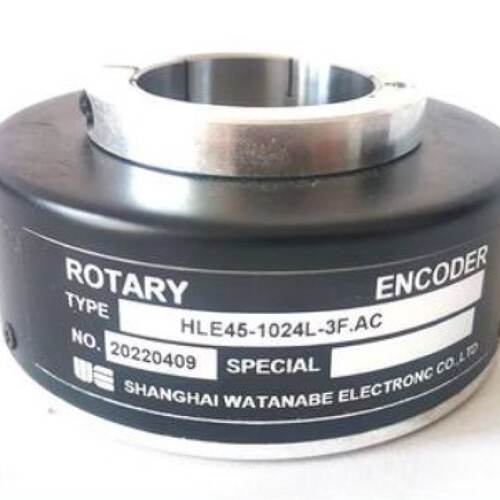 ROTARY ENCODE编码器TYPE HLE45-1024L-3F.AC SHANGHAI WATANABE
