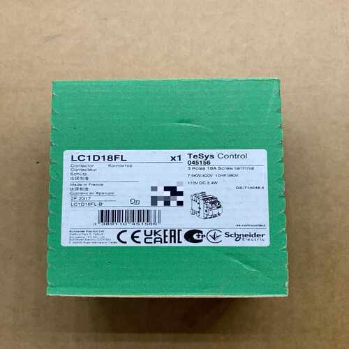直流110V接触器LC1D18FL询价
