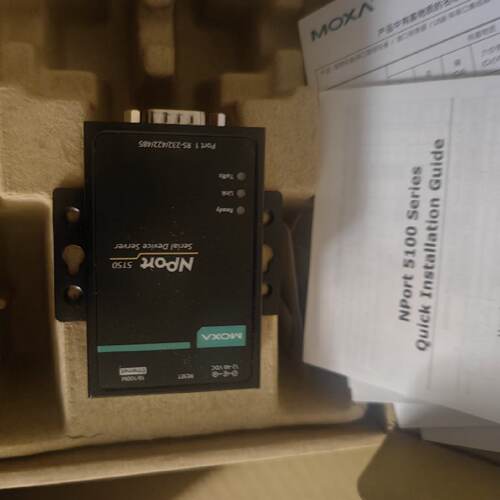 议价MOXA NPORT 5150 1口 RS-232/422/485 串口伺服器 现货 特价1