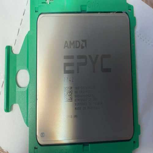 AMDEPYC霄龙7742拆机新无锁正式版CPU-议价
