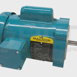 NEW BALDOR BRAWN 10029601 MOTOR 0.5HP 1725RPM FR 56C 1PH 34C