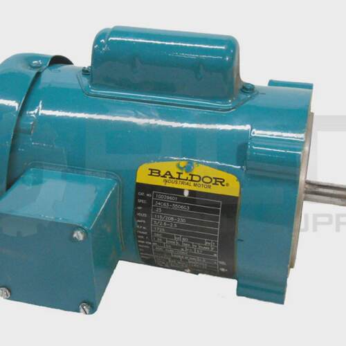NEW BALDOR BRAWN 10029601 MOTOR 0.5HP 1725RPM FR 56C 1PH 34C
