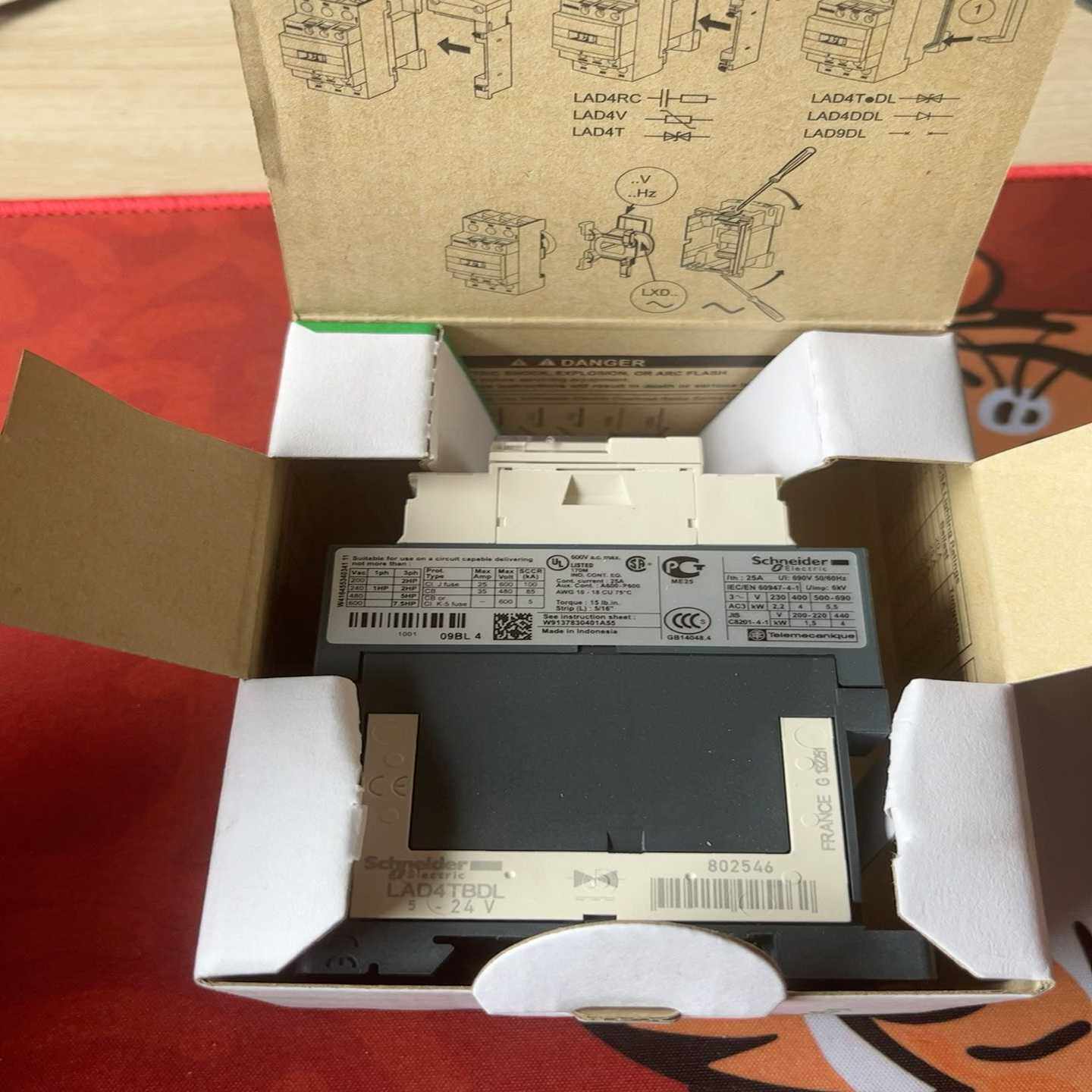 施耐德接触器LC1D09BL，全新原装正品--议价商品