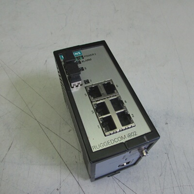 SIEMENS RUGGEDCOM i802 6GK60082AS200MU0ZA03 MEDIA CONVERTER