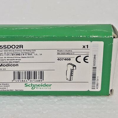 Schneider TM5SDO2R Discrete Output Module Modicon TM5 Digita