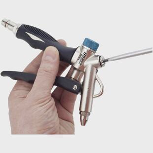 Hazet 9043N10 Air Gun 10.34 Bar HighPressure for SuctionBlow