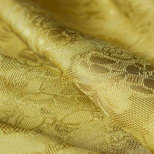 古典全真丝提花四经绞花罗布料藤蔓花序旗袍汉服私人定制服装面料