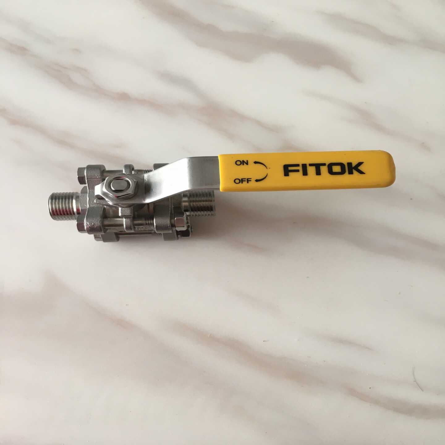 询价全新FITOK球阀型号：BGSS-UMB14-11