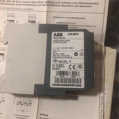 议价ABB继电器CM-MPS全新原装ID:1SVR430885R3300