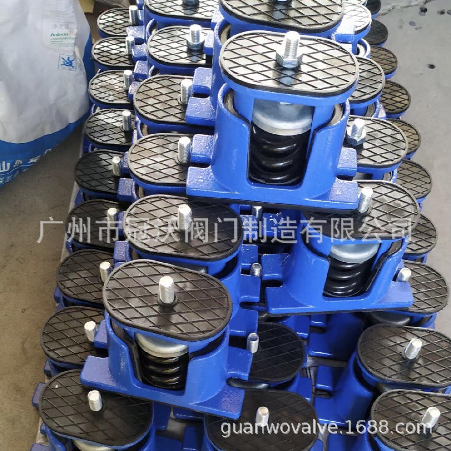 弹簧阻尼风机避震器ZTB水泵空调机组减震器JB落地式弹簧减振器