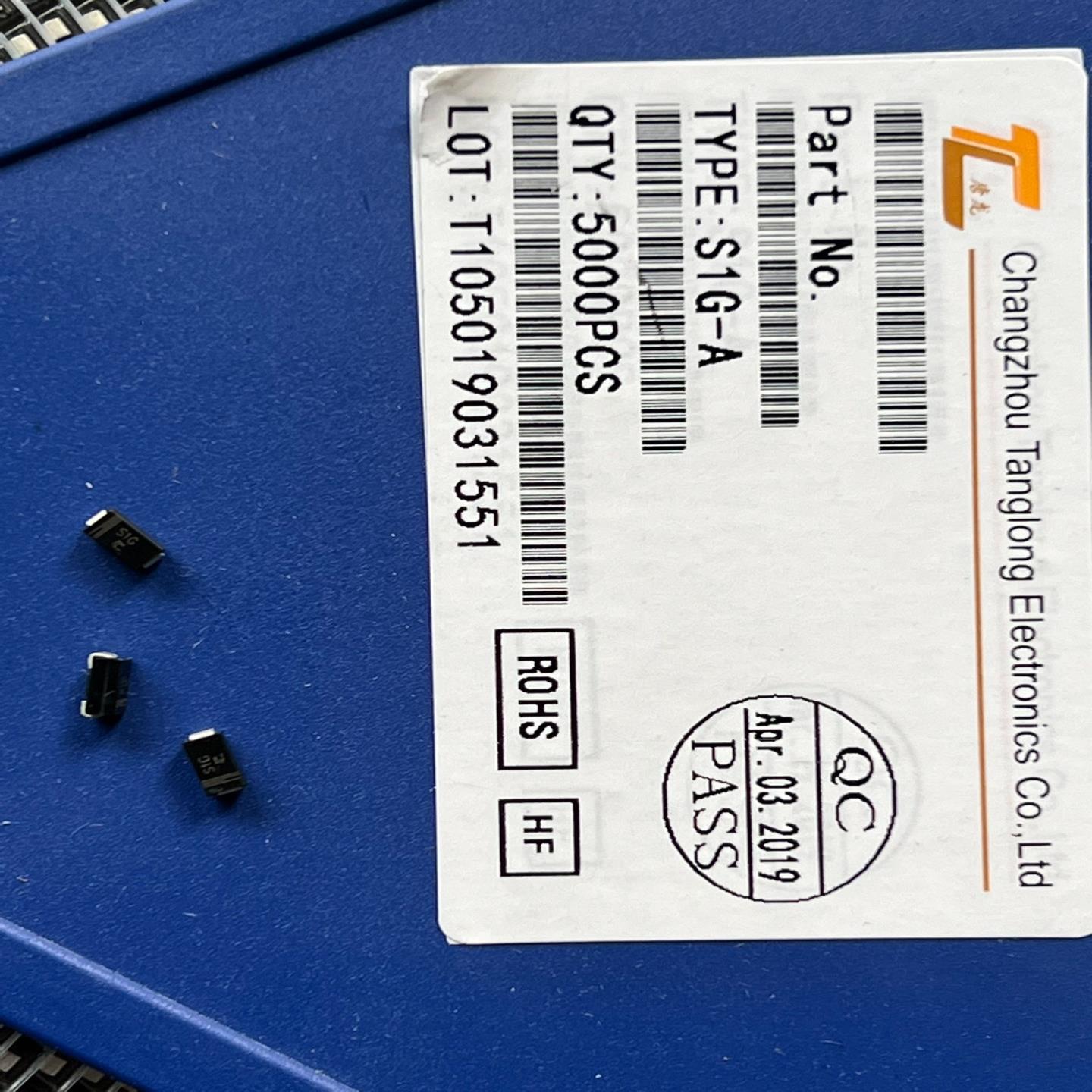 二级管S1GS1G-A共16盘，一盘5000个US1M四询价