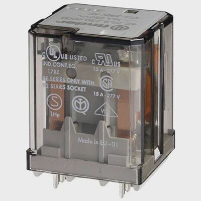 Finder 55.32.8.024.0054 Plugin Relay 24V AC 10A 2 changeover