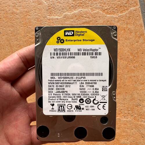 西部数据万转企业级WD1500HLHX150G硬盘现货-议价