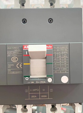 ABBA2N2503P200A塑壳断路器议价