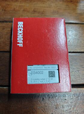 议价ES4002现货促销全新原装正品未BECKHOFF倍福模块实物照片