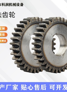 26齿33齿铁齿轮设备塑机配件非标传动齿轮工业传动输送机齿轮