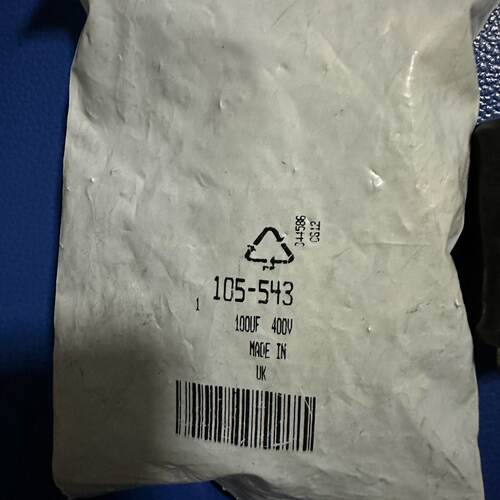 【询价】RS电容100uF 400v 2个，BHC电容100uF 4