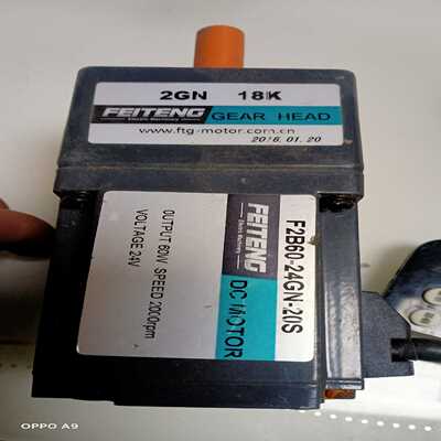 【议价】2GN18K，60w，2000rpm，24V有十个成色很新1适用