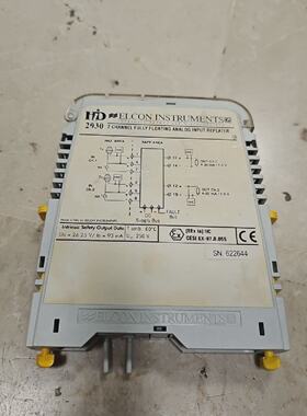ELCON INSTRUMENTS HID 2030 HID2030 2 Channel Fully Floating