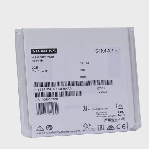 SiemensSIMATICMemoryCard6ES7954-8LP03-0AA0FS:02