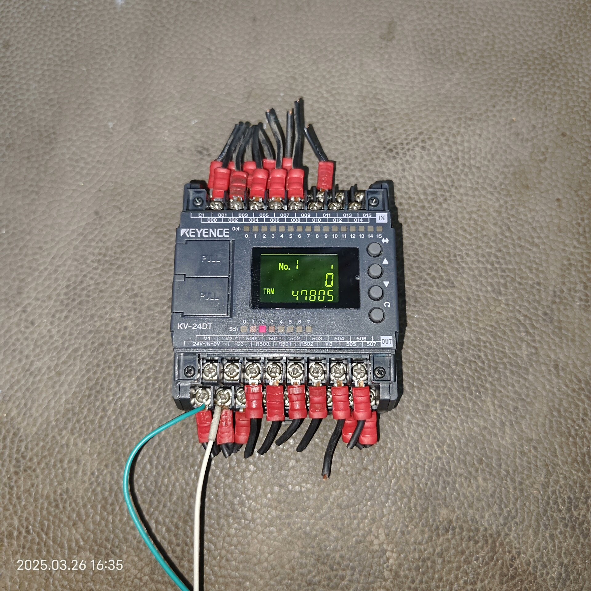 议价可维修#拆机KV一24DT可编程控制器PLC，KEYE