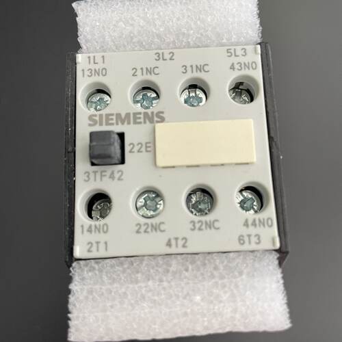 西门子直流接触器3TF42220XM02NO2NC辅-议价
