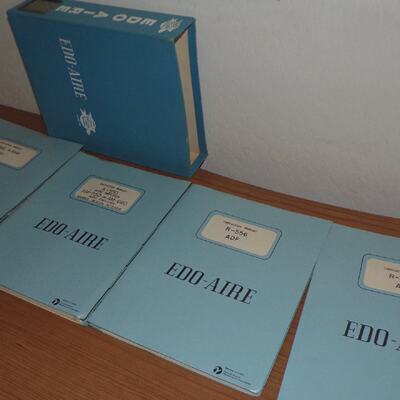 EDOAire Instruction Manuals w Hard Cover Marker Beacon and A