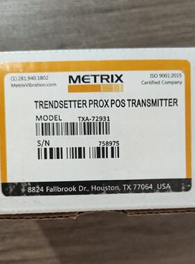 议价METRIX迈确振动感测器前置器TXA-72931，原装22年产品