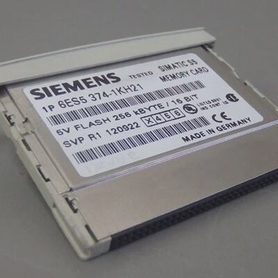 6ES53741KH21  Siemens  6ES53741KH21Memory Card 256 Kbyte Use