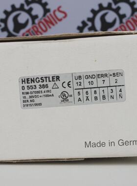 HENGSTLER 0 553 386 RI58O720ES.41RC ENCODER  6 months warran