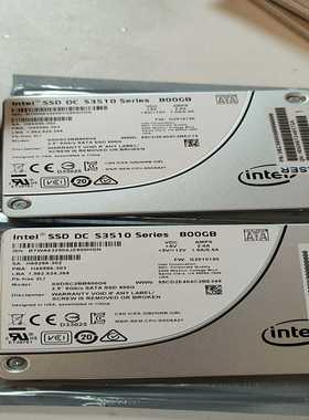 intel英特尔S3510系列800GBSSD固态--议价商品