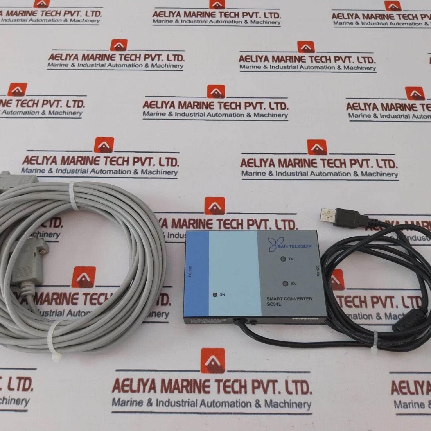 Convertidor Inteligente San Telequip SC04L RS 232 A RS 422 C - 实物图