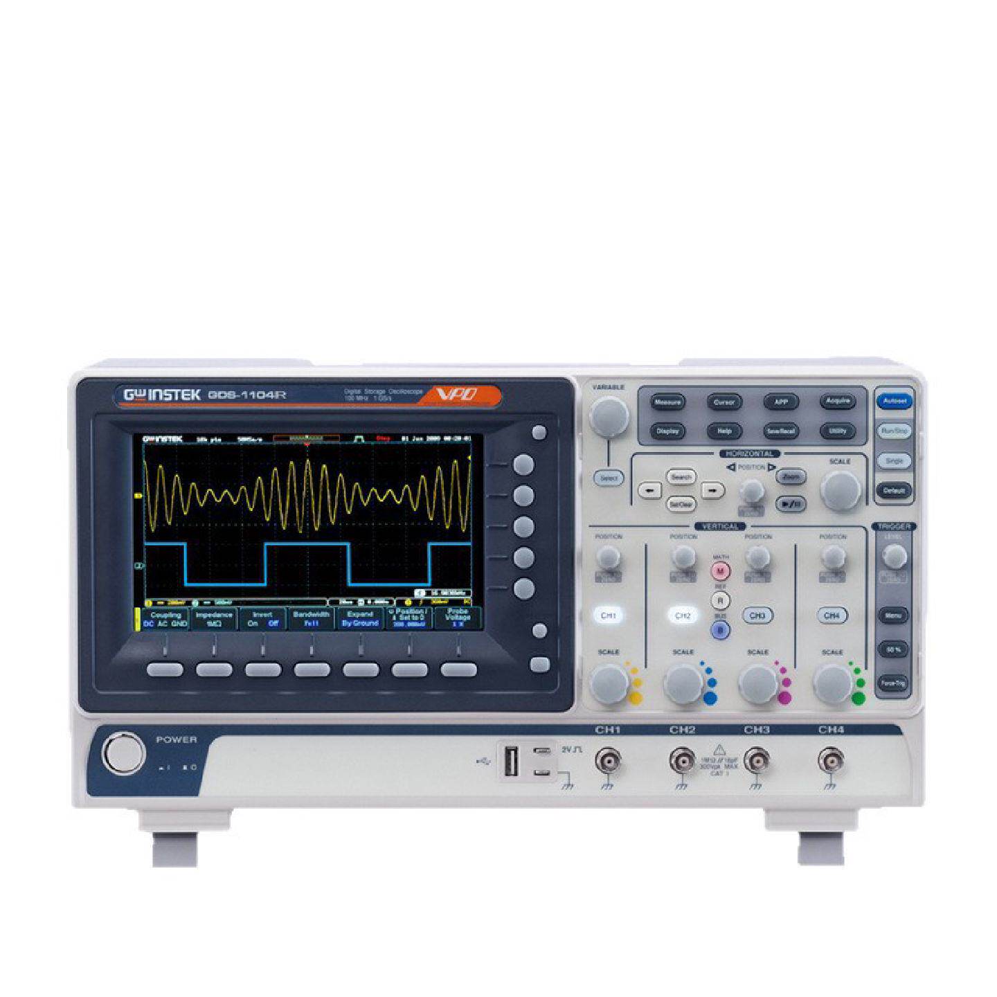 固纬GWINSTEK实验室用示波器GDS-1102R/1104R/1102E/1104E/1104B