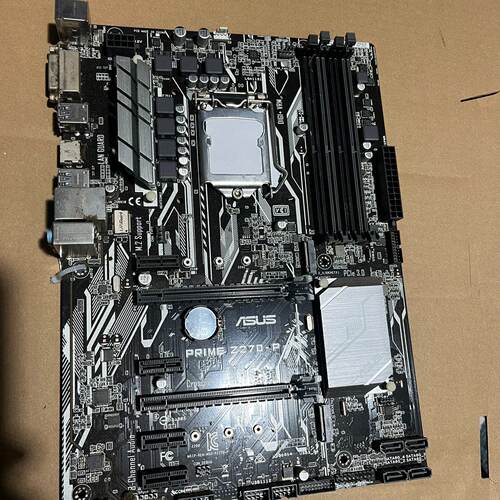 华硕PRIMEZ270P大板拆机5片清一色-议价