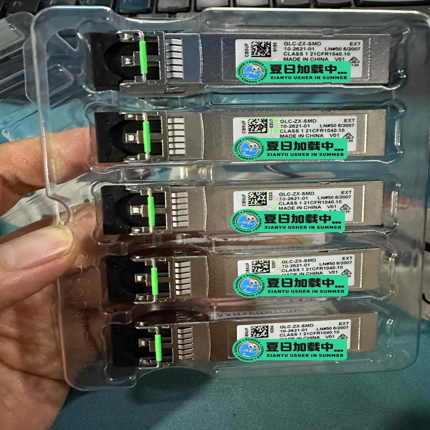 Cisco GLC-ZX-SMD 思科千兆单模光纤模块 工包