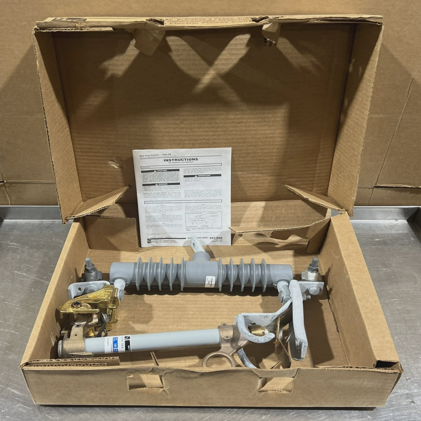 S&C电动89021R10-PM90-S160Nos剩余